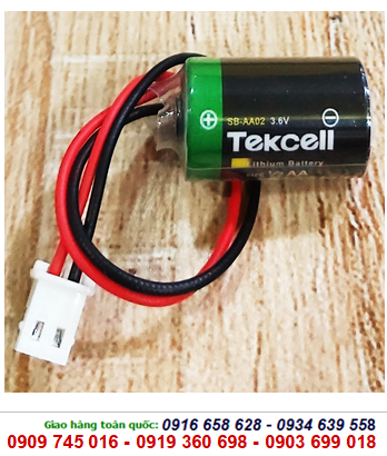 Tekcell SB-AA02; Pin nuôi nguồn Tekcell SB-AA02 lithium 3.6v 1/2AA-1200mAh chính hãng Made in Korea